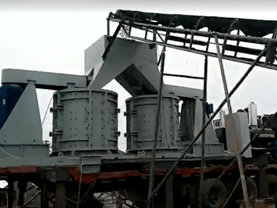 移動式破碎機，移動式制砂機破碎站內(nèi)蒙