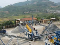 石頭制砂生產(chǎn)線(xiàn)，石頭制砂機(jī)案例